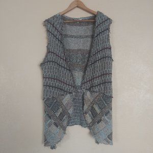 BKE Sleeveless Knit Duster Women's Medium